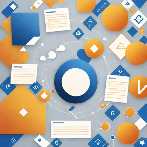Generated editorial illustration showing ad panels and disclosure styling for coverage of Google's AI-made ad labels.